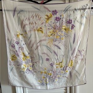 Vintage Floral Scarf